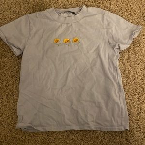 brandy melville flower top